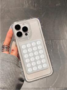 返校支架 3D 吸盘气囊手机壳 适用于 15 16 16plus 16Promax 15 15plus 15Pro 14Promax 14Pro 14plus 14 13Promax 13Pro 13 12 11 XR 防水防震防摔防刮 - 無色 - 查看 5