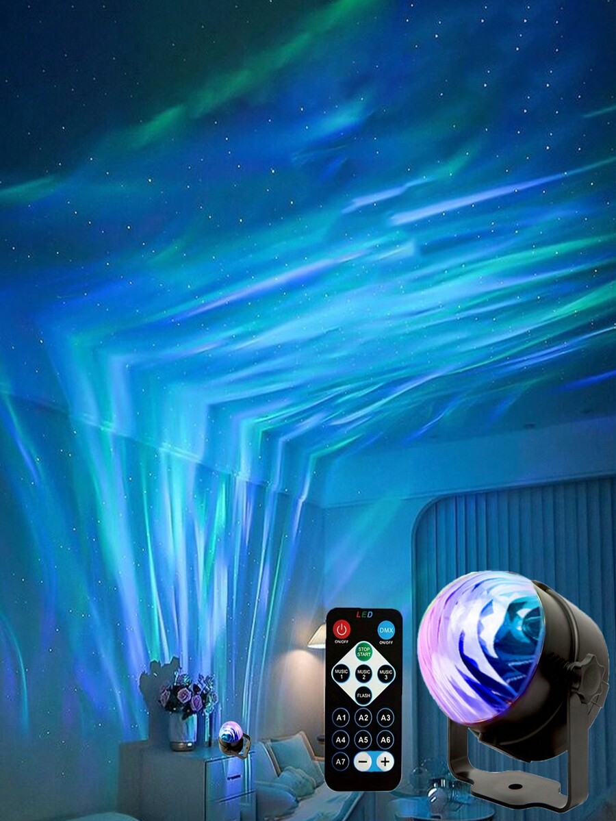 1pc LED Star Projector, Galaxy Lamp With Multiple Nebula Modes, Remote