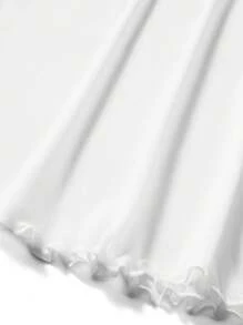 Women Y2k Fairy Grunge Tees Short Sleeve See Through Lace Up T-Shirt Vintage Crop Tops Aesthetic Clothes E-Girl Streetwear - 白色 - 查看 9