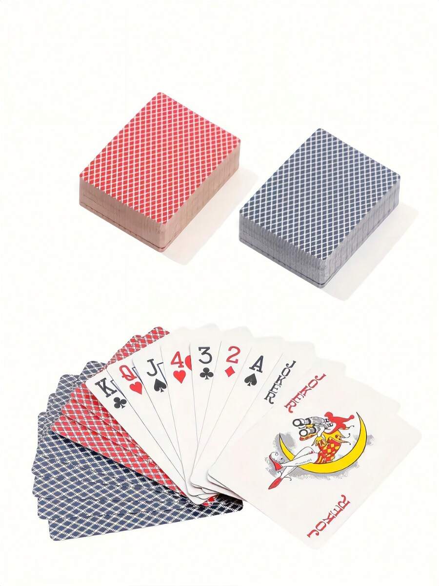 1/5/10 张扑克牌、德州扑克、魔术牌、万圣节圣诞节复活节生日派对游戏道具