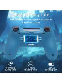 PS4 Controller, PlayStation 4 6-Axis High Performance Dual Vibration, Motion Control, USB Charging Cable - 軍綠色 - 查看 2