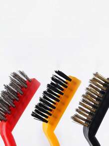 3入組,不銹鋼黃銅尼龍刷,家居清洗鍋子刷,洗碗刷,爐灶刷,廚房配件,廚房電器,廚房小工具,廚房用品,廚房器具