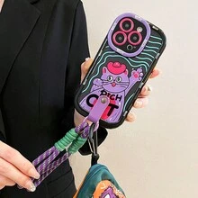 Fashion Diy Apple Phone Case, Creative Cream Macaron Design Phone Cover - Funny Cartoon Full Set - View 6