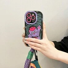 Fashion Diy Apple Phone Case, Creative Cream Macaron Design Phone Cover - Funny Cartoon Full Set - View 7