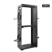 DATA FROG Video Game Storage Compatible With PS 5/ PS 4/ PS3/ Xb Ox Series S X/Xb Ox Game Shelf Organizer Compatible With Playstation DVD Game Holder Tower - Shape - View 7
