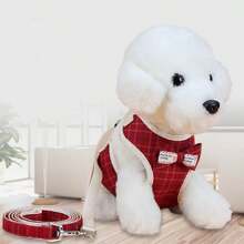 1pc Bow Knot Pet Leash, Cat Dog Walking Lead Leash, Pet Harness, Pet Vest