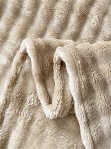 1 件仿兔毛绒毯，蓬松，牛奶羊绒，法兰绒毯，办公室午睡毯，休闲毯，沙发毯，万圣节蓬松毯，仿羊毛毯