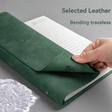 1 件装 简约大号工作笔记本 A4 笔记本 B5 商务会议笔记本 A5 - 彩色 - 查看 7