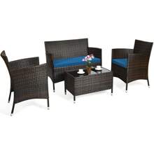 Outdoor Table & Chair Sets - Beige - View 2