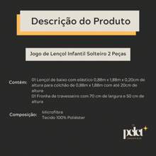 2-Piece Children's Sheet Set With Elastic Single, Fun Prints, For Men And Women - 戴護目鏡的小貓 - 查看 3