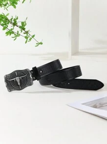 Nouvelle mode haute de gamme Ceinture de cow-boy occidentale personnalisée décontractée d'été pour hommes, école