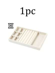 9 件/套珠宝收纳盒，珠宝整理托盘，天鹅绒珠宝展示托盘，可堆叠珠宝架，抽屉式珠宝托盘，适用于戒指、口红、手表、卧室珠宝展示、梳妆台、化妆台、圣诞节、万圣节、情人节礼物 - 彩色 - 查看 12