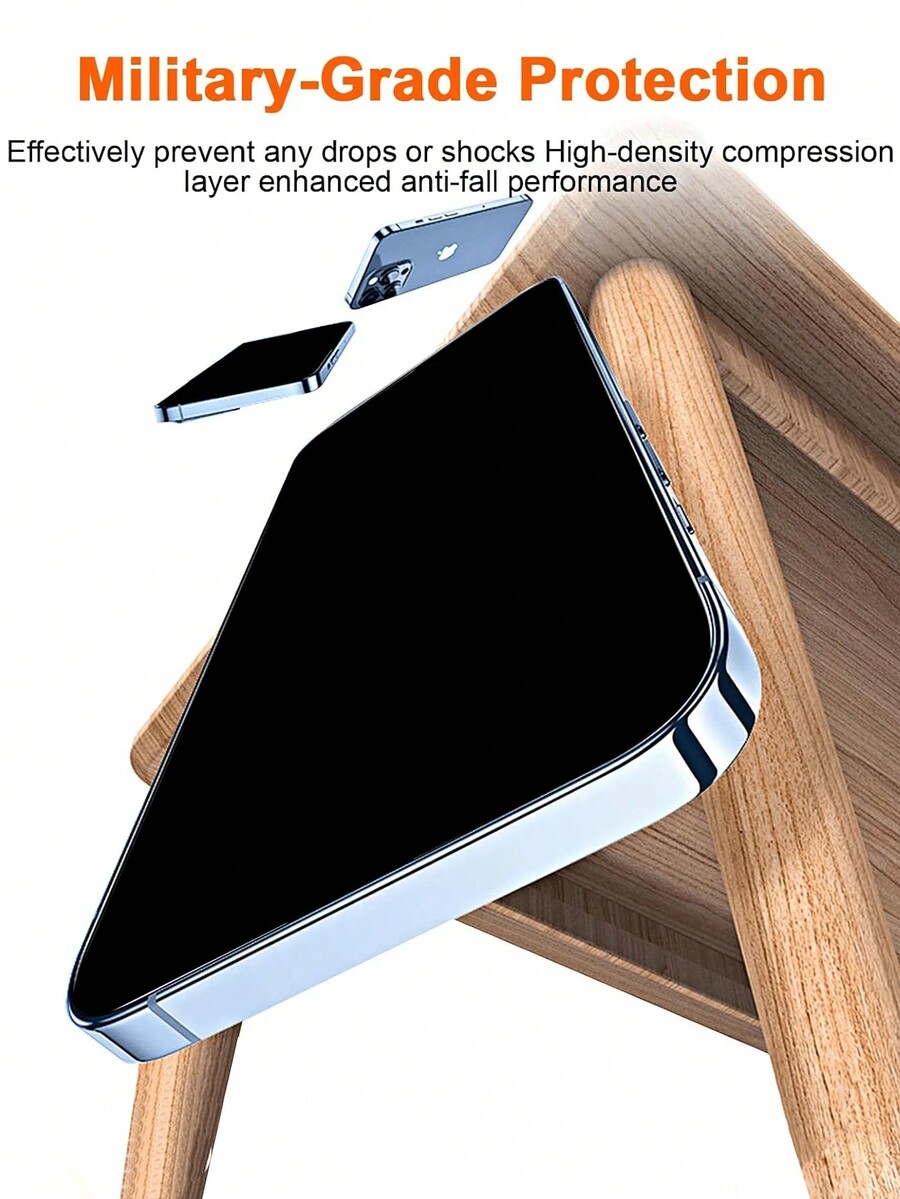 4 Packs Compatible With IPhone Privacy Screen Protector, AntiSpy