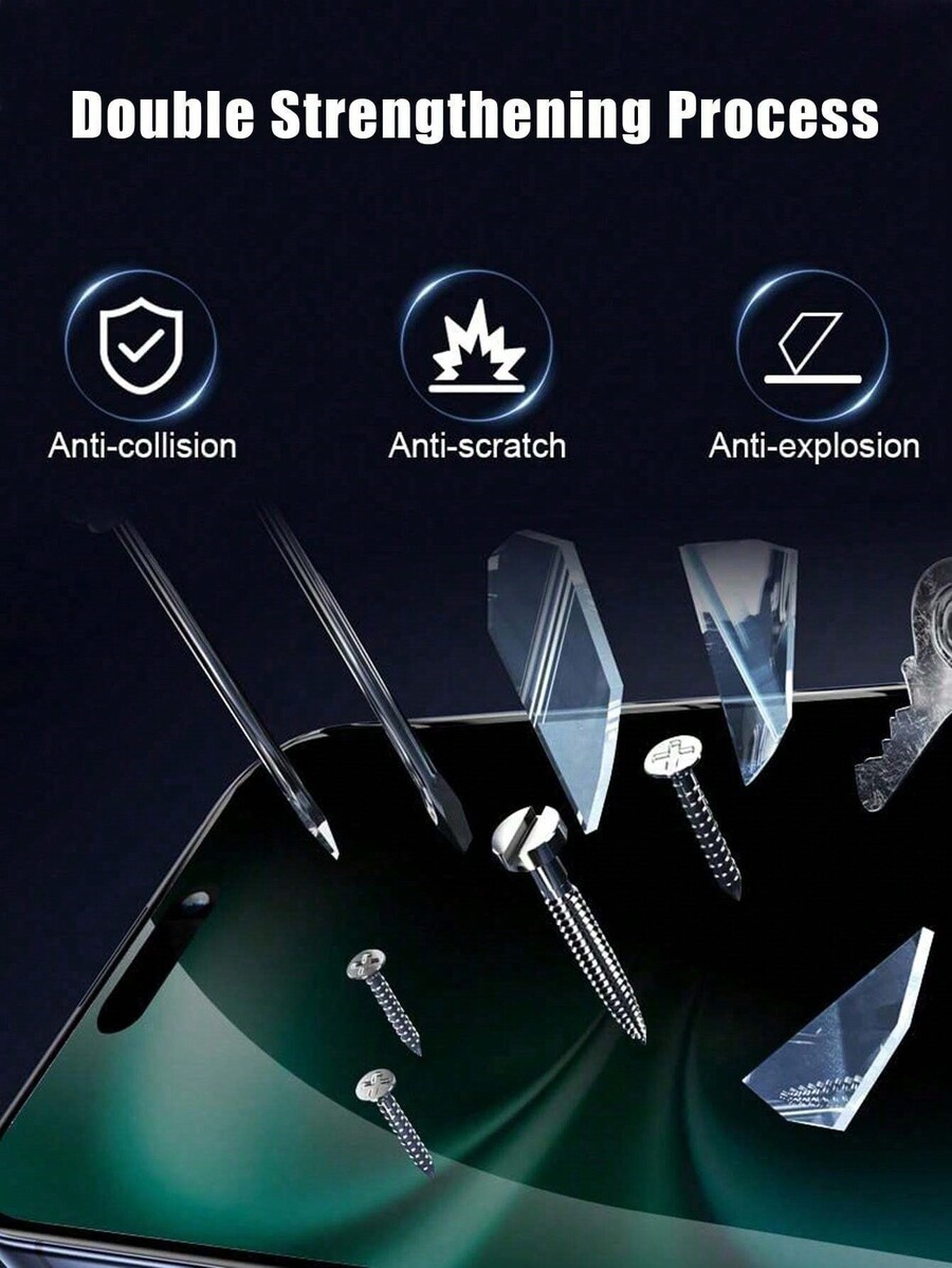 4 Packs Compatible With IPhone Privacy Screen Protector, AntiSpy