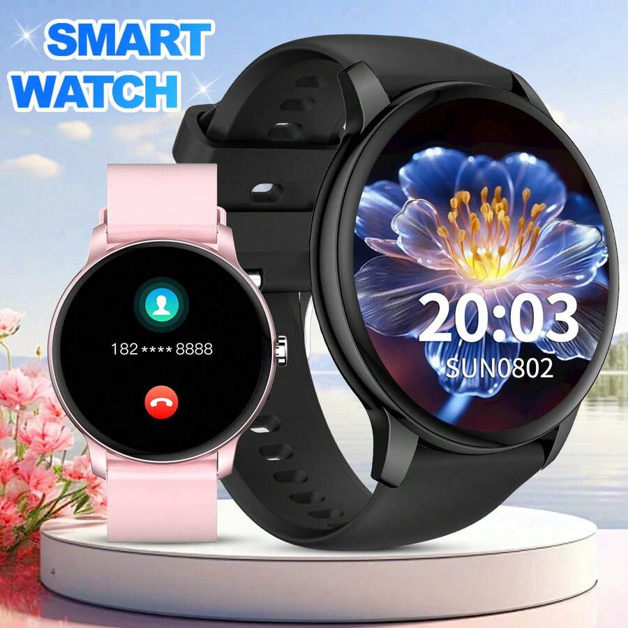 Smartwatch Esportivo, Chamadas Sem Fio, Lembretes de Informações, Reprodução de Música, Relógio Esportivo Multifuncional - Relógio inteligente - Visão 1