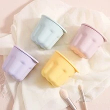 1pc Dụng cụ vệ sinh cọ trang điểm, Miếng rửa cốc, Dụng cụ vệ sinh, Tấm rửa, Dụng cụ làm đẹp, Cọ trang điểm, Giá phơi đồ - Nhiều màu - Xem 8