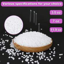 3.5/7/10.5oz Plastic Plastic Pellets - Thermoplastic Beads, Meltable Plastic Reusable, For Crafts, DIY, Role-Playing, Temporary, Repair, Modeling, Halloween Vampire Teeth Fangs - 7 Oz - View 2