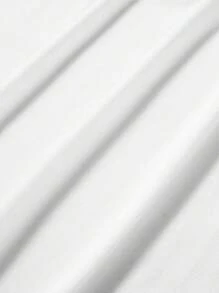 Women Y2k Fairy Grunge Tees Short Sleeve See Through Lace Up T-Shirt Vintage Crop Tops Aesthetic Clothes E-Girl Streetwear - 白色 - 查看 8