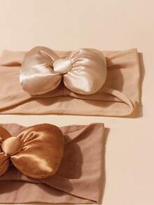 2 băng đô màu cà phê dễ thương cho bé, thoáng khí giữ ấm hàng ngày - Nhiều màu - Xem 5