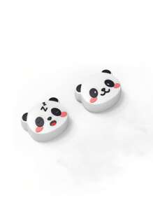 2 个可爱硅胶操纵杆帽兼容 Switch/OLED/Lite Joycon、Panda Switch OLED 按钮帽防滑 Joycon 握把盖 NS 配件 - 彩色 - 查看 12