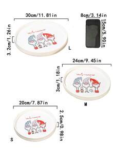 1 đĩa gốm Giáng sinh, thích hợp cho bít tết, ngũ cốc, rau, thịt, bánh mì, sử dụng ngoài trời, đám cưới, tiệc tùng, quà tặng, sinh nhật, sử dụng trong nhà, phòng ăn, nhà bếp - nhiều màu - Xem 6