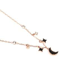 Swarovski DUO MOON 时尚百搭休闲项链 5429737 - 5429737 黑色 - 查看 3