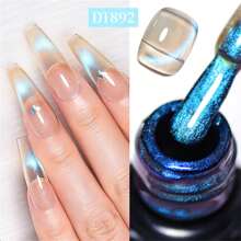 MEET ACROSS Bộ sơn móng tay dạng gel Aurora Cat Eye 1/7/9 chiếc, Sơn móng tay dạng gel Aurora Cateye màu xanh lam, Hiệu ứng Holographic Cateye sáng bóng, Keo dán móng dạng gel từ tính bán vĩnh viễn 7ML, Gel UV LED ngâm lâu trôi, Đồ dùng làm móng, Làm móng nghệ thuật, Làm móng tại nhà, Quà tặng cho phụ nữ - Nhiều màu - Xem 17