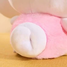 Miniso Juguete de peluche de Cinnamoroll Aurora de Sanrio de 23cm/9.06in teñido anudado, ultramacizo y colorido, muñeco de peluche de dibujos animados lindo para cumpleaños, Pascua, regalos de fiesta, Pachacco, Cinnamon Roll Plushy, Hello Kitty de peluche - Blanco - Ver 11