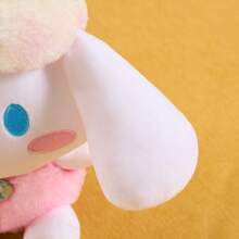 Miniso Juguete de peluche de Cinnamoroll Aurora de Sanrio de 23cm/9.06in teñido anudado, ultramacizo y colorido, muñeco de peluche de dibujos animados lindo para cumpleaños, Pascua, regalos de fiesta, Pachacco, Cinnamon Roll Plushy, Hello Kitty de peluche - Blanco - Ver 10