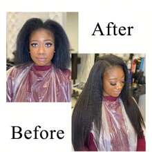 I Tips 接发 真人发质 卷曲直发 1B 自然黑 20 英寸预粘合 Itip 接发 - Natural Black - 查看 4