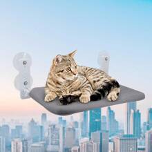 Cat Hammock - Comfortable Window Bed, Toy Lounge - Grey - View 7