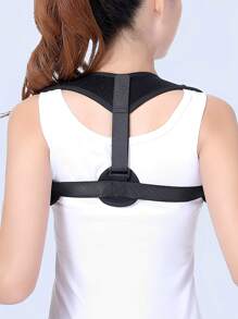 健身胸肌背部好开肩带 - 黑色 - 查看 5