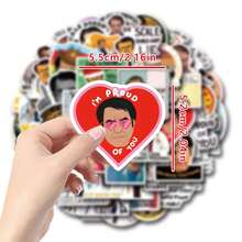 53 miếng dán Dr Now bằng nhựa vinyl thẩm mỹ dùng cho sổ lưu niệm, nhật ký, máy tính xách tay, cản xe, ván trượt, bình nước, máy tính, điện thoại, phim hoạt hình, mũ bảo hiểm, nhãn dán và đề can ô tô - Nhiều màu - Xem 2