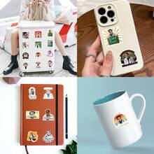 53 miếng dán Dr Now bằng nhựa vinyl thẩm mỹ dùng cho sổ lưu niệm, nhật ký, máy tính xách tay, cản xe, ván trượt, bình nước, máy tính, điện thoại, phim hoạt hình, mũ bảo hiểm, nhãn dán và đề can ô tô - Nhiều màu - Xem 7