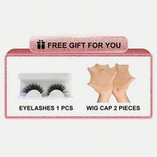 Tóc giả cắt pixie phía trước ren CUEKI 6 inch với tóc người xoăn ngắn 13X1 HD cho phụ nữ - Tự nhiên & Đen - Xem 9