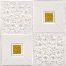 10 件自粘式 3D 浮雕防水墙贴，XPE 泡沫板，适用于客厅、卧室背景墙装饰、天花板墙纸，可自由裁剪 - 彩色 - 查看 9