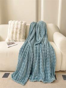 1 件仿兔毛夏尔巴毯、羊毛毯、羊绒毯、法兰绒毯、办公室午睡毯、休闲毯、沙发毯、万圣节毛绒毯、仿羊毛毯 - 綠色 - 查看 9