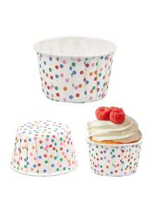 36 chiếc, Cốc giấy nướng chấm bi, ba loại hộp đựng thực phẩm, bánh, bánh mì, món tráng miệng, kem, hộp đựng thực phẩm, cốc giấy đóng gói, tiệc ngày lễ, cốc giấy đóng gói bánh ngày lễ, hộp đựng thực phẩm - Nhiều màu - Xem 9