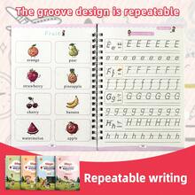 Bộ 4 quyển vở bài tập giáo dục sớm cho trẻ em, bao gồm bảng chữ cái tiếng Anh, từ ngữ, số, phép cộng và trừ, vẽ, kèm 1 bút bi, 4 bút thay thế và bút màu ngẫu nhiên - Quà tặng cho trẻ em vào dịp Giáng sinh, Lễ tạ ơn, Năm mới - Nhiều màu - Xem 3