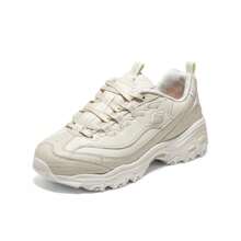 Skechers 149227-OFWT 熊猫图案厚底厚底运动鞋，轻便休闲运动鞋 - 乳白色 - 查看 3