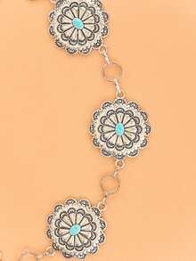 Thắt lưng hợp kim kẽm họa tiết kim cương thời trang dành cho nữ xuyên biên giới Châu Âu & Hoa Kỳ, đa năng cho đám cưới và mùa hè - Nhiều màu - Xem 5