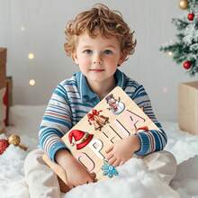 3-In-1 Wooden Puzzles For Toddlers, Wooden Alphabet Number Shape Puzzles Toddler Learning Puzzle Toys For Kids, 3 In 1 Puzzle For Toddlers, Age 3+, Dustomized Wooden Puzzle Toy,Baby,Toddler,Kids Toys,Nursery Name Sign,Personalized Gifts,First 1st Brirthday Gifts,Birthday Gift,Anniversary Gift,Building BloDks Gift Set(With Pegs) - With Nails (lettering) - View 8
