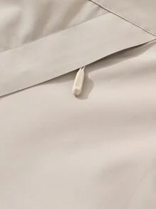 Men's Thick Thermal Fleece-Lined Windproof Waterproof Hooded Soft Shell Jacket For Cold Weather, Fall/Winter