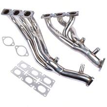 Stainless Exhaust Header Manifold For BMW E46 323i 328i Z3-528I/M54 E93 E94 2.5L 2.8L 3.0L L6 2001-2006 - 如圖所示 - 查看 7