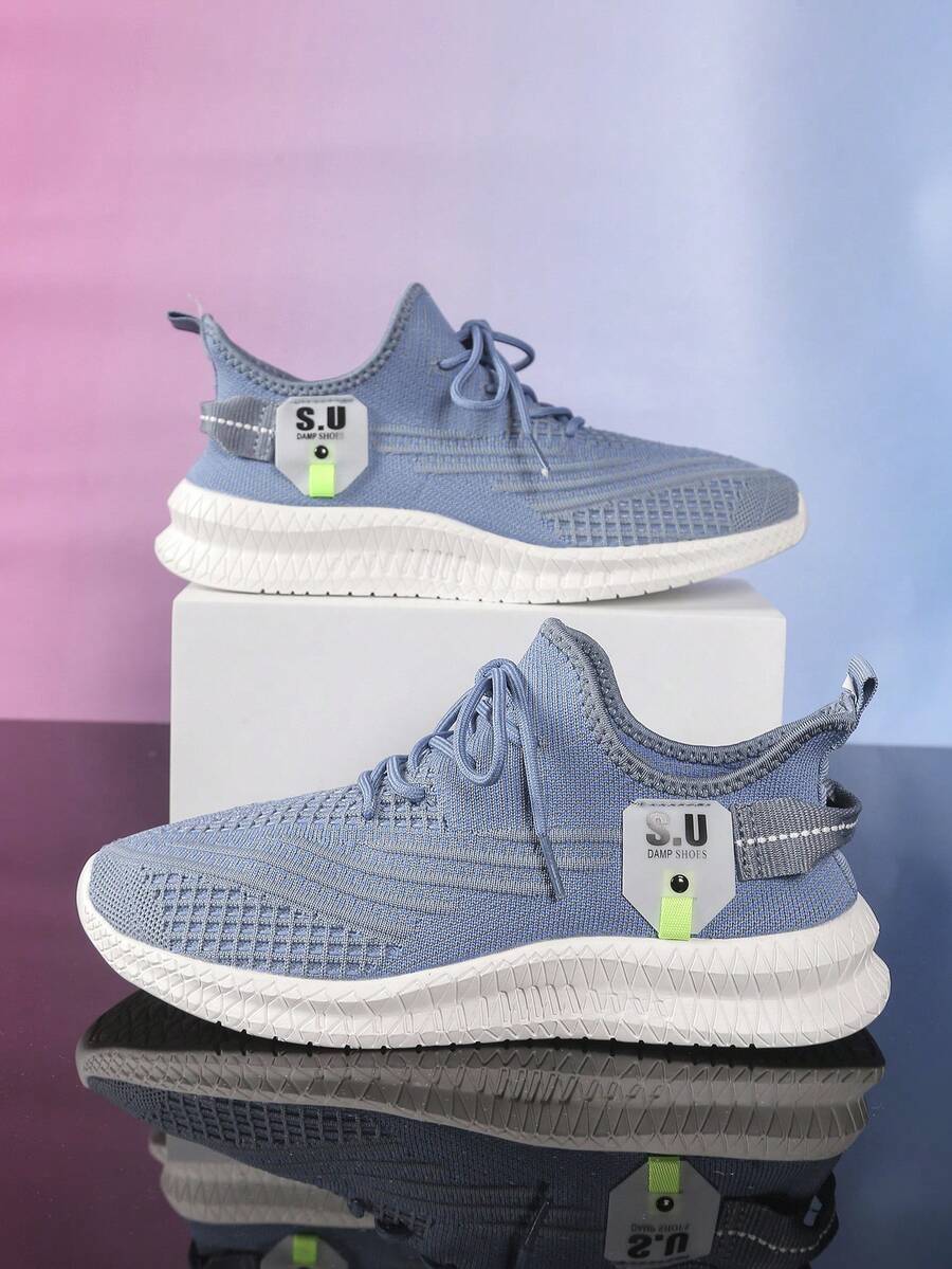 Giày thể thao chạy bộ/đi bộ đường dài chống trượt thời trang cho cặp đôi - Màu xanh lam - Xem 1