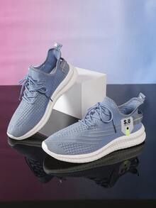 Giày thể thao chạy bộ/đi bộ đường dài chống trượt thời trang cho cặp đôi - Màu xanh lam - Xem 5