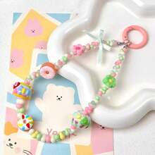 100/200 Hạt Acrylic Hình Quả Đậu Phộng - Hạt Rời Tách Biệt Dùng Làm Trang Sức Tự Làm - Vật Dụng Nghệ Thuật & Thủ Công - Nhiều màu - Xem 4