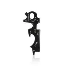 8 合 1 EDC 户外多功能工具登山扣、不锈钢螺丝刀、开瓶器、钥匙扣 - 彩色 - 查看 3