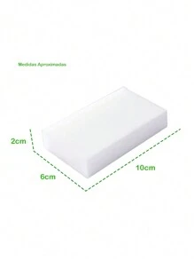 Kit Esponja Mágica de Melamina Bucha Limpa Pesado Importada