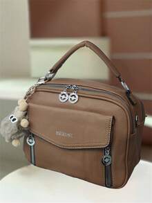 Wilson Bag Women's Fashion Multilayer Bag New Temperament Crossbody Bag - Lạc đà - Xem 4